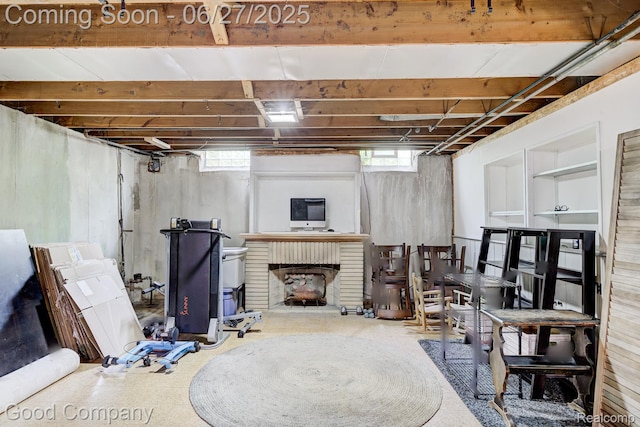 24745 Ross Dr, Redford, MI 48239 - basement with plenty of natural light