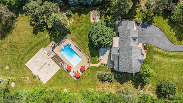 10310 E Rivershore Dr SE, Alto, MI 49302 - view of subject property with a pool area