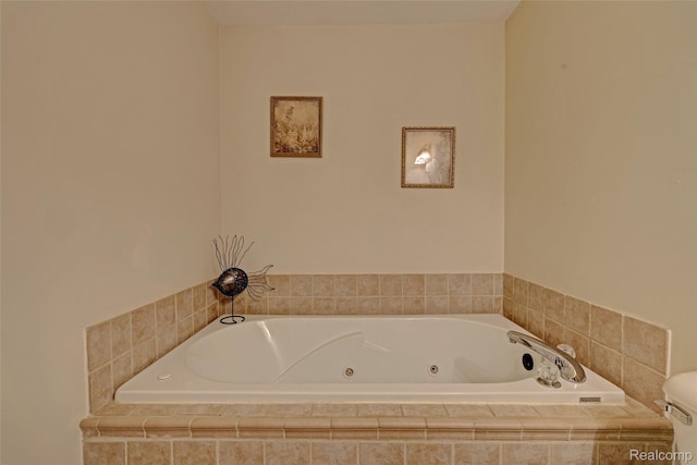 333 Sherman Ct, Ortonville, MI 48462 - bathroom featuring a tub with jets