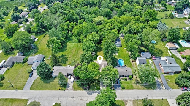 333 Sherman Ct, Ortonville, MI 48462 - aerial view of property's location with nearby suburban area