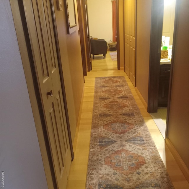 30030 Wildbrook Dr # 102, Southfield, MI 48034 - hall featuring light wood finished floors