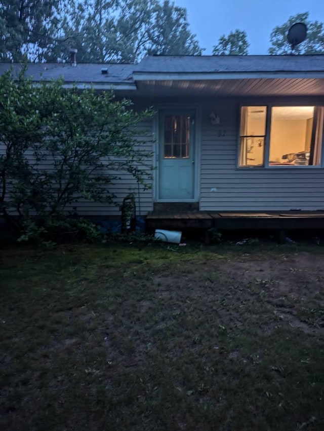 197 E Cedar Rd, Twin Lake, MI 49457 - rear view of house