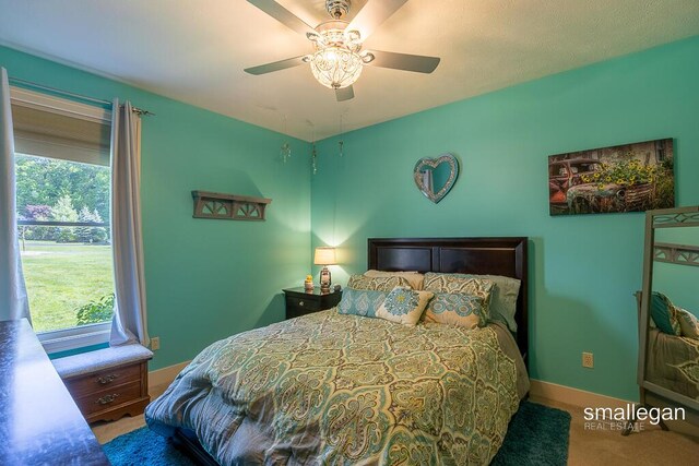 3440 Monterey Hills Dr NE, Grand Rapids, MI 49525 - bedroom with carpet flooring and ceiling fan