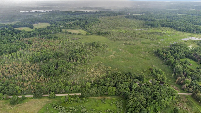 12170 Riethmiller Rd, Grass Lake, MI 49240 - aerial view of property's location with a heavily wooded area
