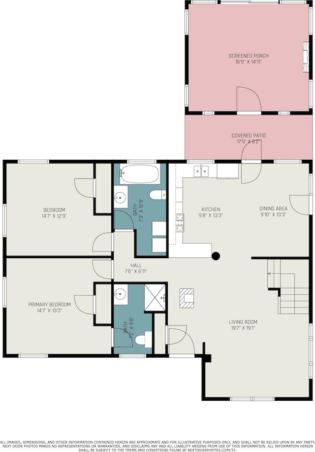 12170 Riethmiller Rd, Grass Lake, MI 49240 - view of floor plan / room layout