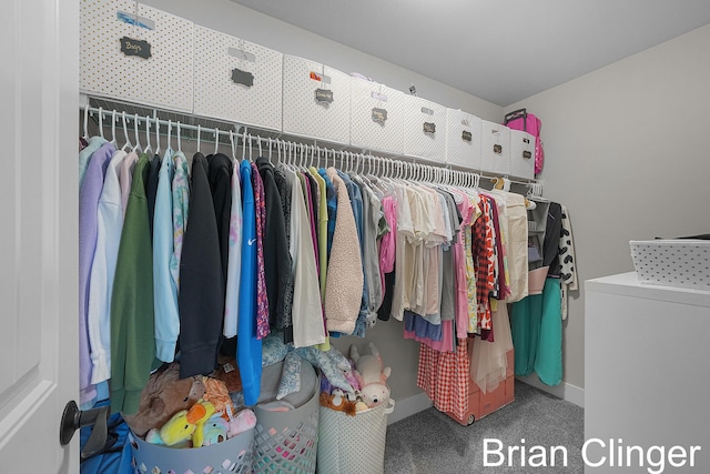 3293 Creek Ridge Dr, Hudsonville, MI 49426 - walk in closet with carpet flooring