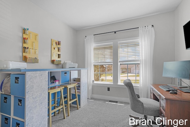3293 Creek Ridge Dr, Hudsonville, MI 49426 - carpeted office space featuring baseboards