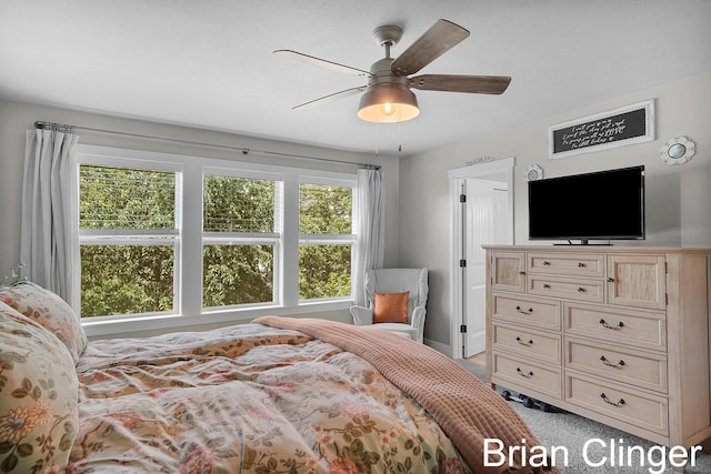 3293 Creek Ridge Dr, Hudsonville, MI 49426 - bedroom with a ceiling fan