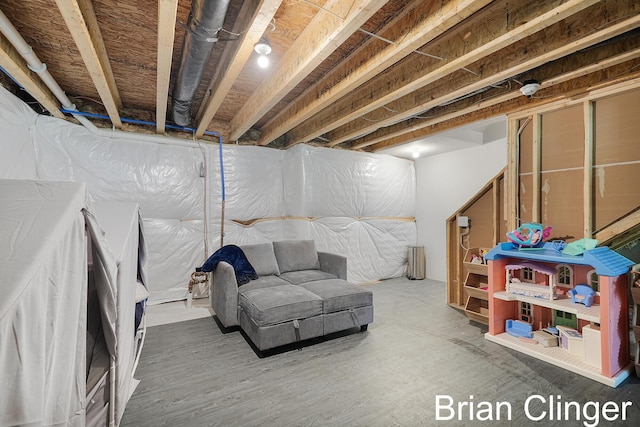3293 Creek Ridge Dr, Hudsonville, MI 49426 - view of unfinished basement
