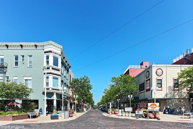333 State St Unit 5, Saint Joseph, MI 49085 - view of road with street lights, sidewalks, and curbs