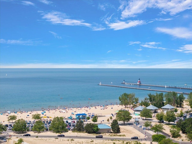 333 State St Unit 5, Saint Joseph, MI 49085 - water view featuring nearby beach
