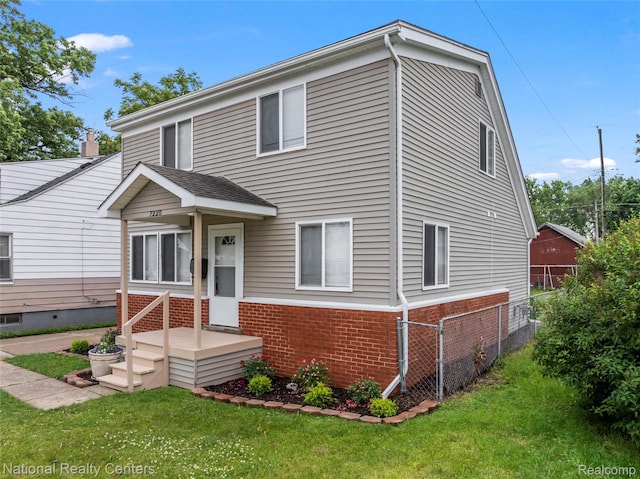 7220 Dodge Ave, Warren, MI 48091 - view of front of property with brick siding