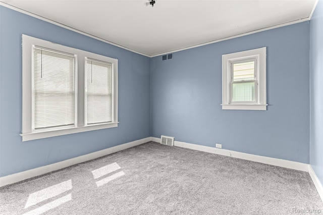 6842 Jonathon St, Dearborn, MI 48126 - carpeted empty room with baseboards and crown molding