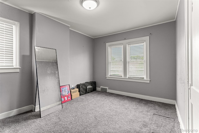 6842 Jonathon St, Dearborn, MI 48126 - unfurnished bedroom with crown molding and carpet flooring
