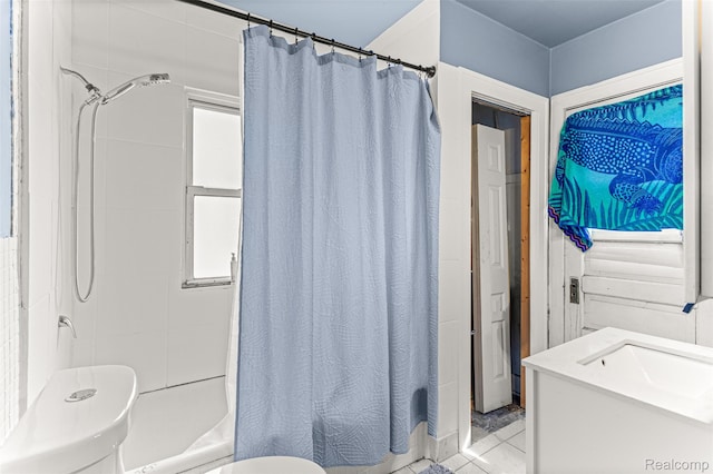 6842 Jonathon St, Dearborn, MI 48126 - bathroom featuring shower / bath combination with curtain and vanity