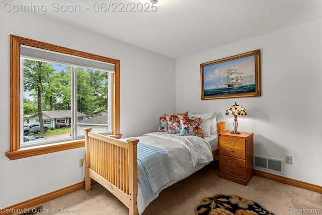 5443 Ridgemont St, Howell, MI 48843 - carpeted bedroom with baseboards