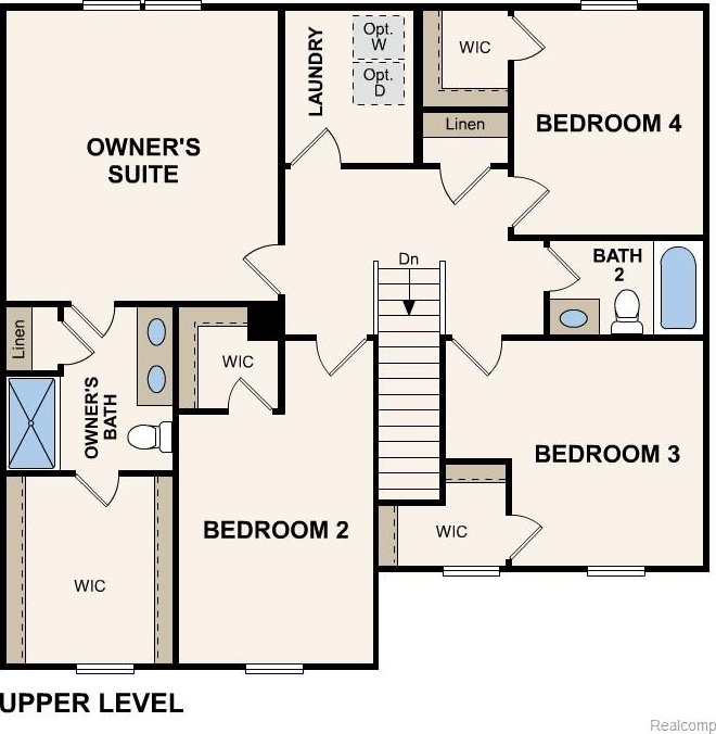 15455 Wesley St, Southgate, MI 48195 - view of floor plan / room layout