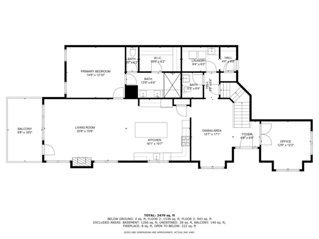 3078 N Spurway Dr, Ann Arbor, MI 48105 - view of room layout