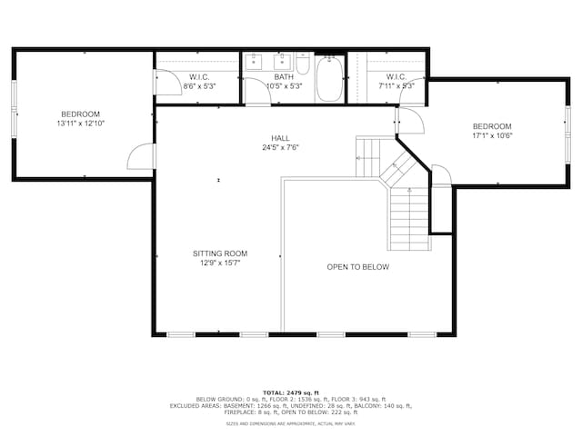 3078 N Spurway Dr, Ann Arbor, MI 48105 - view of property floor plan