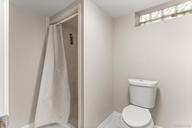 23621 Joy Rd, Redford, MI 48127 - bathroom with baseboards and a stall shower