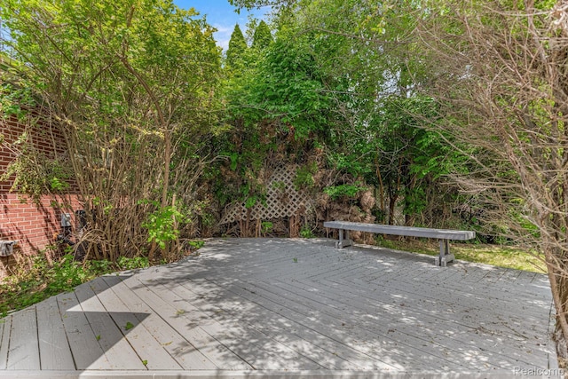 23621 Joy Rd, Redford, MI 48127 - view of deck
