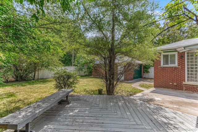 23621 Joy Rd, Redford, MI 48127 - view of deck