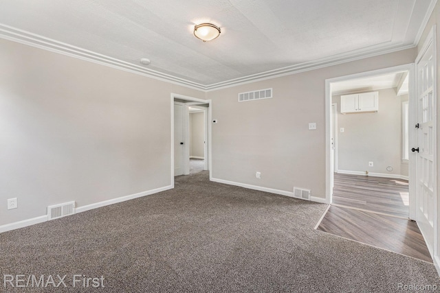 23736 Mac Arthur Blvd, Warren, MI 48089 - carpeted spare room with ornamental molding and baseboards