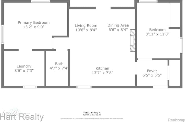 1191 W Frenchline Rd, Sandusky, MI 48471 - view of property floor plan