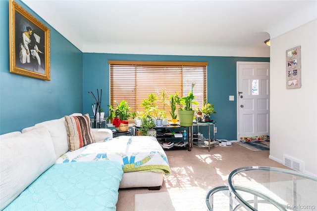 24645 Greenbrier Ave, Eastpointe, MI 48021 - carpeted living room featuring baseboards