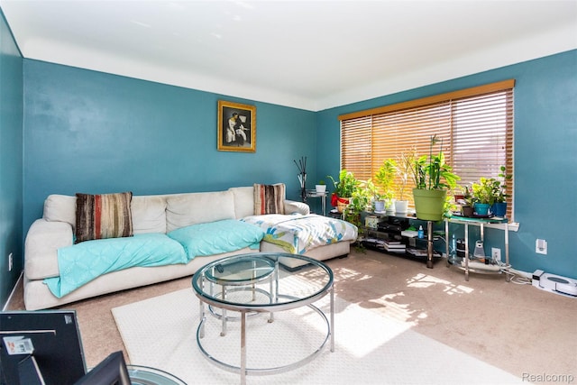 24645 Greenbrier Ave, Eastpointe, MI 48021 - living area with carpet floors