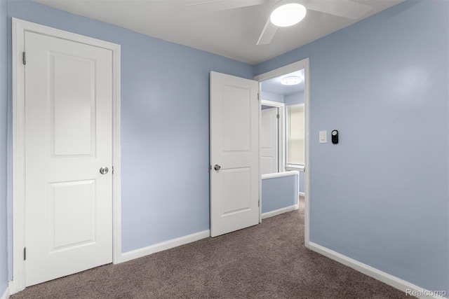 16629 Hubbell St, Garden City, MI 48235 - unfurnished bedroom with carpet and a ceiling fan