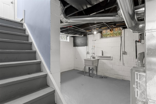 16629 Hubbell St, Garden City, MI 48235 - below grade area featuring healthy amount of natural light and stairs