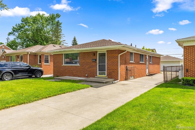 7420 Colonial St, Dearborn Heights, MI 48127 - ranch-style home featuring brick siding