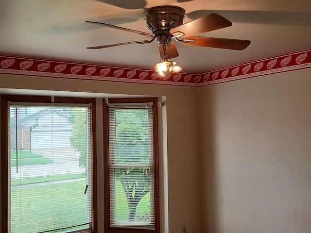 46817 Barbara Dr, Macomb, MI 48044 - detailed view of a ceiling fan