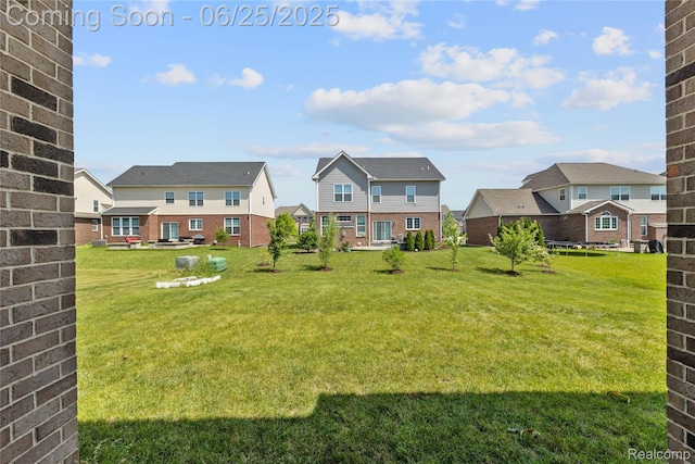 51008 Woodford Dr, Canton, MI 48188 - view of green lawn with a residential view