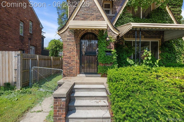 17617 Indiana St, Detroit, MI 48221 - view of front of home with brick siding