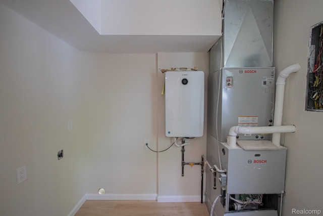 24917 Dale Ave, Eastpointe, MI 48021 - utilities with tankless water heater and heating unit
