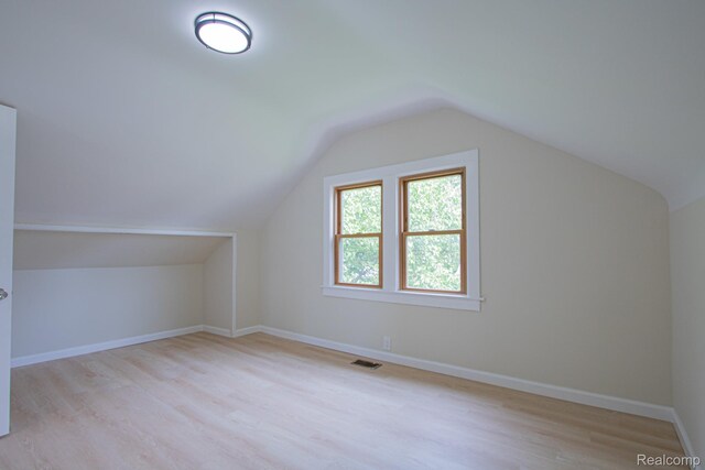 24917 Dale Ave, Eastpointe, MI 48021 - additional living space with wood finished floors and lofted ceiling