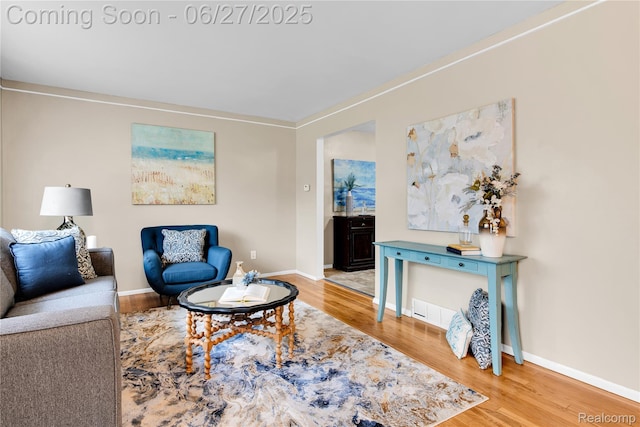 8798 Lozen Dr, Sterling Heights, MI 48313 - living room with wood finished floors and baseboards
