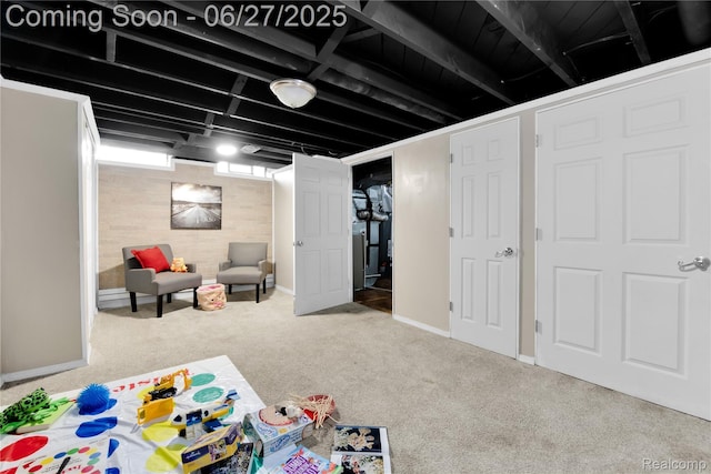 8798 Lozen Dr, Sterling Heights, MI 48313 - rec room featuring carpet flooring