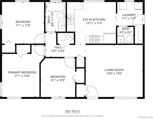 1478 Desoto Ave, Ypsilanti, MI 48198 - view of room layout