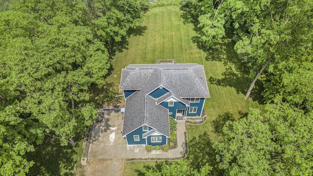 1156 N Bridge St, Linden, MI 48451 - view from above of property