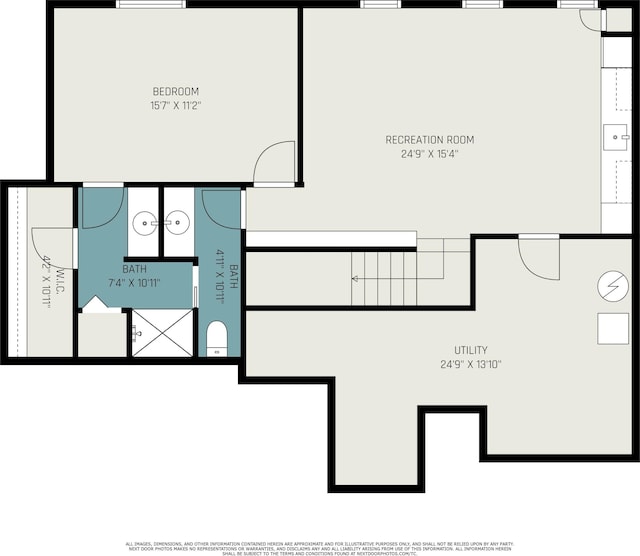 1156 N Bridge St, Linden, MI 48451 - view of room layout