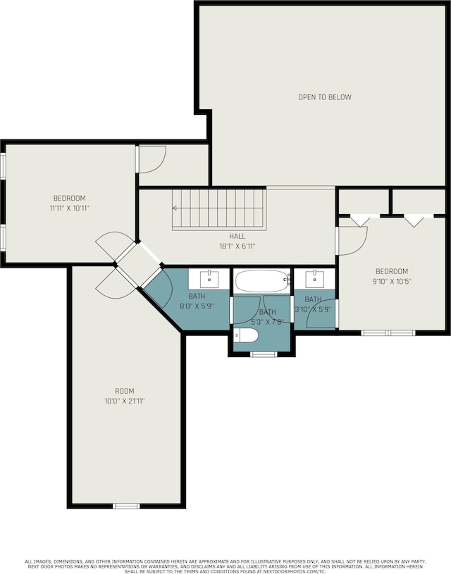 1156 N Bridge St, Linden, MI 48451 - view of property floor plan