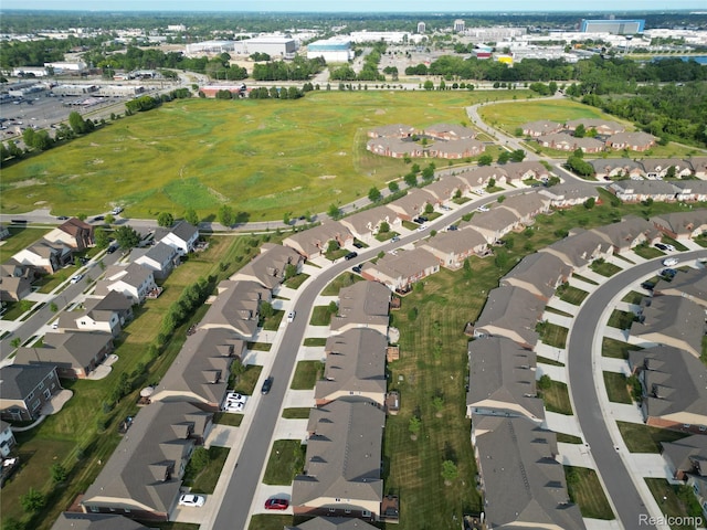 30475 Berghway Trl, Warren, MI 48092 - aerial view of property and surrounding area featuring nearby suburban area
