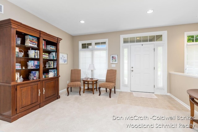 1809 Woodside Trl NW, Grand Rapids, MI 49504 - entrance foyer featuring recessed lighting