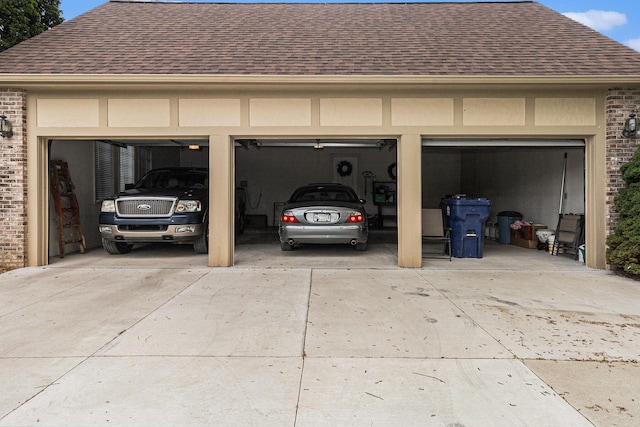 49202 Cheshire Ln, Canton, MI 48187 - garage featuring driveway
