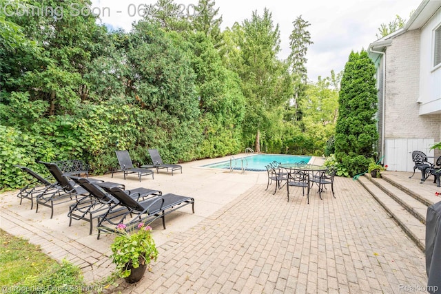 4768 Wendrick Dr, West Bloomfield, MI 48323 - swimming pool featuring a patio area