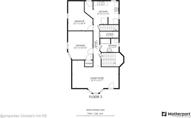 4751 Trumbull St, Detroit, MI 48208 - view of floor plan / room layout