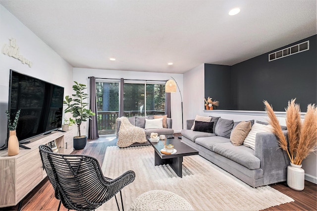 3342 Woodwind Dr NE, Grand Rapids, MI 49525 - living room featuring wood finished floors and recessed lighting